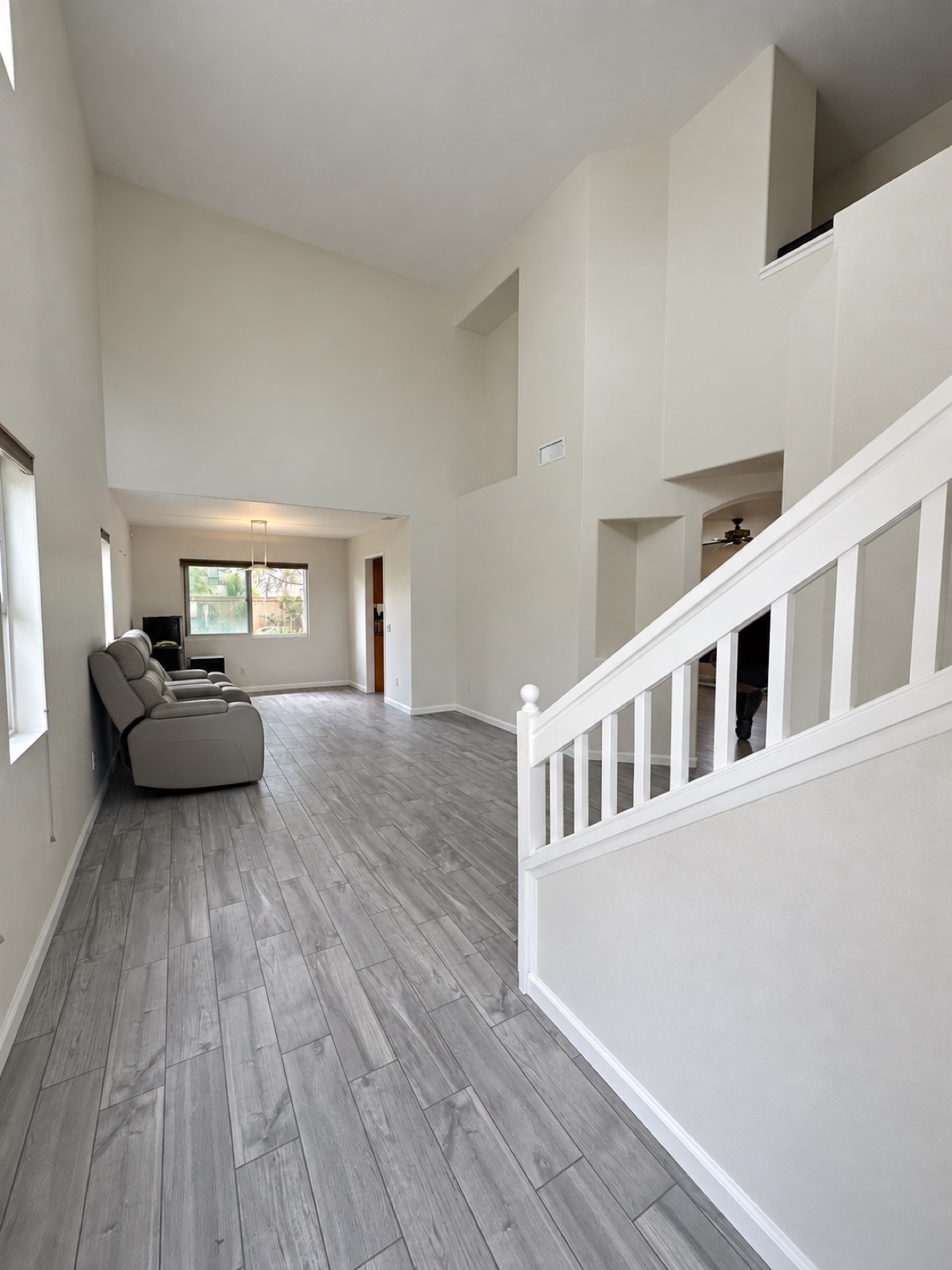 Poway living room after