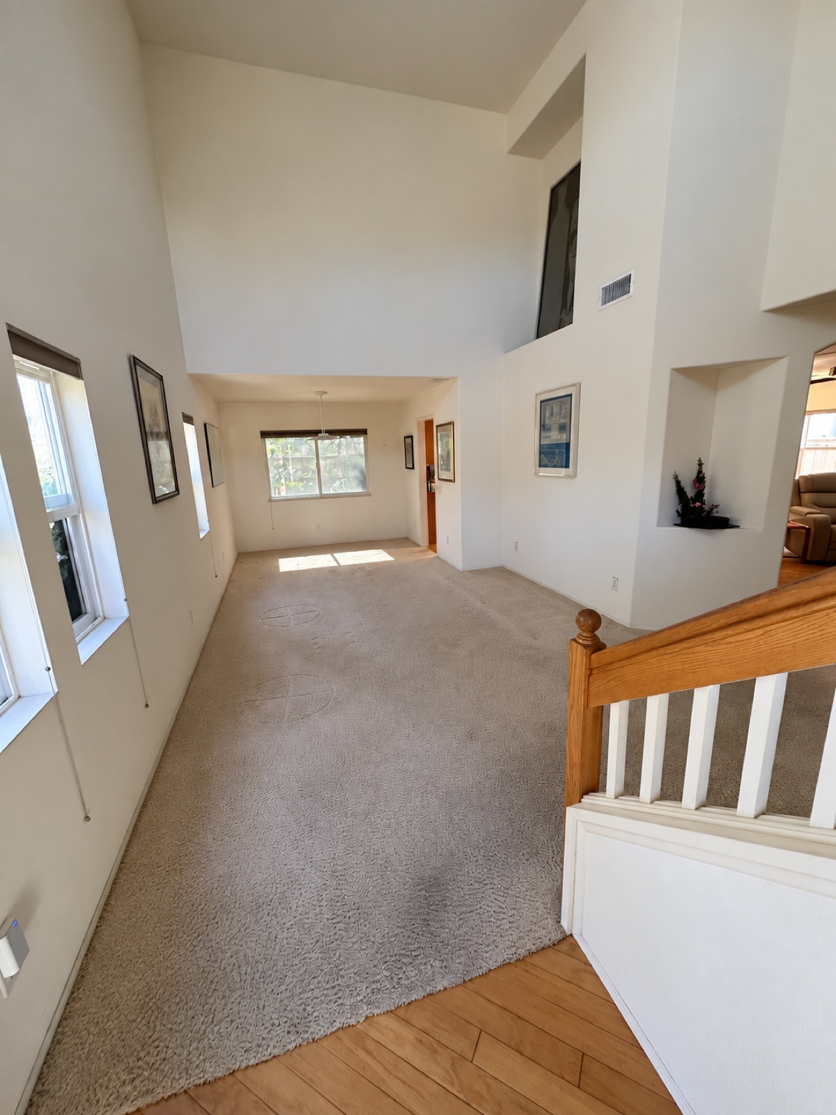Poway living room before