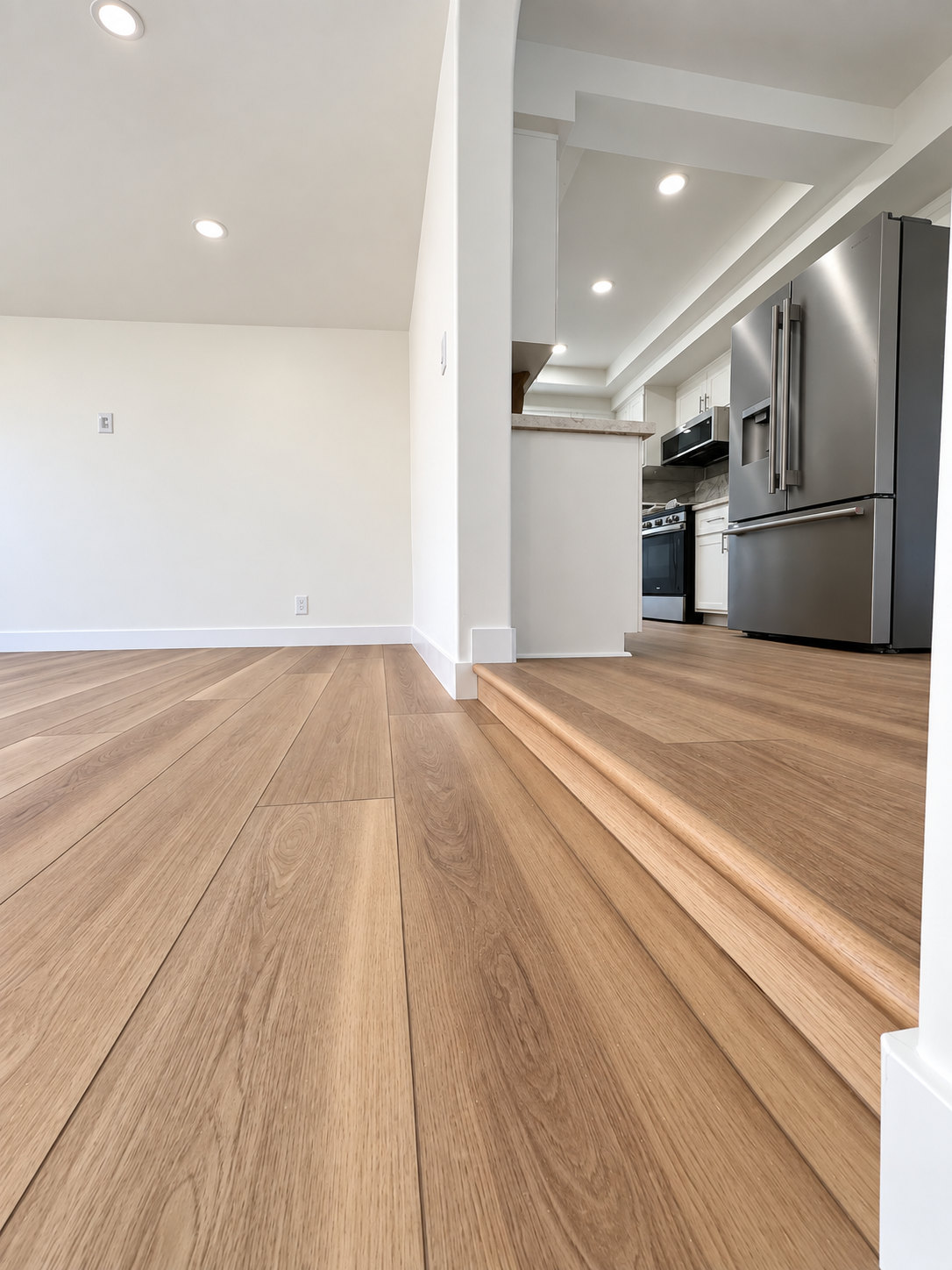 Kitchen seen from the living room